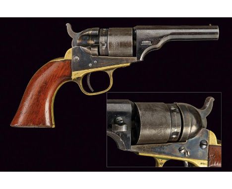 dating: 1875-1890 provenance: USA, Known as 'Solid Barrel Type', conversion with metallic cartridge. Round, rifled, cal. 38 r