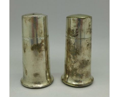 A military salt and pepper with broad arrow mark