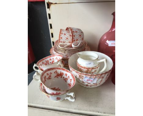 FOLEY CHINA TEA WARE P3CONDITION: 12 PIECES OF FOLEY CHINA, 4 CUPS, 4 SAUCERS, 4 SIDE PLATES. (FLOWER DESIGN).8 PIECES OF SPO