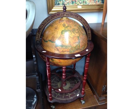 GLOBE COCKTAIL CABINET