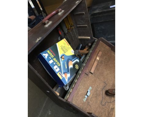 WOOD JOINERS TOOL BOX WITH TOOLS