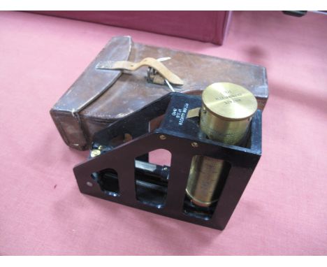 A Watkin Clinometer MK.I by Pitkin London, No 219 dated 1940, presented in original leather case.