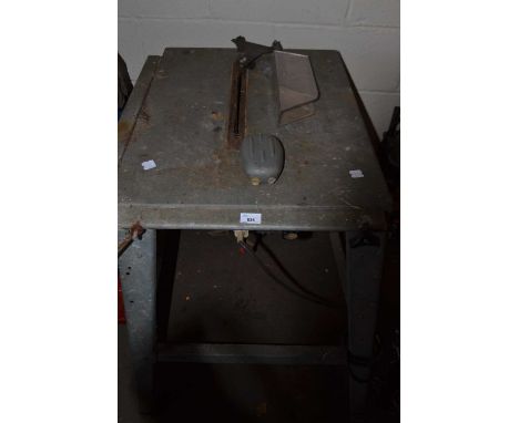 Large electric bench saw