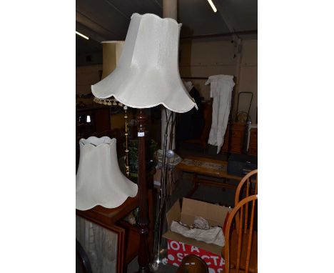 Standard lamp and shade