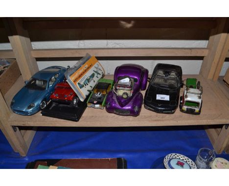 Quantity of model cars