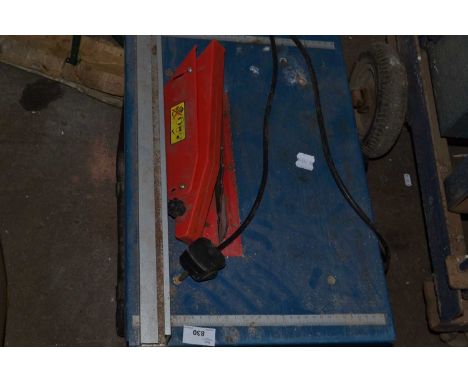 Electric bench saw