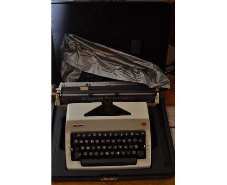 Typewriter, cased