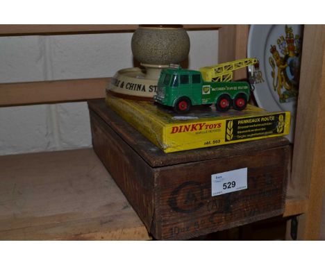 Mixed Lot: Vintage Cadbury's Cocoa Essence box, BP truck etc