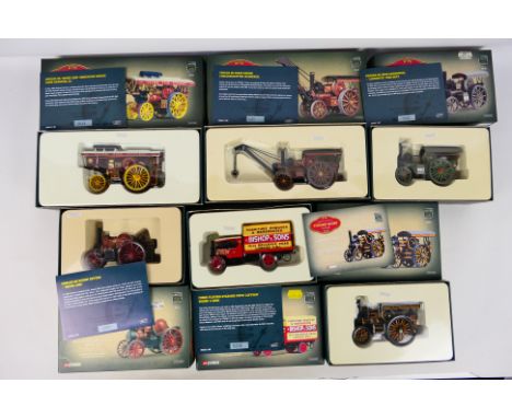 Corgi - Vintage Glory - 6 x boxed limited edition models including Fowler B6 Road Engine # 80104, Foden Flatbed Steamer # 802