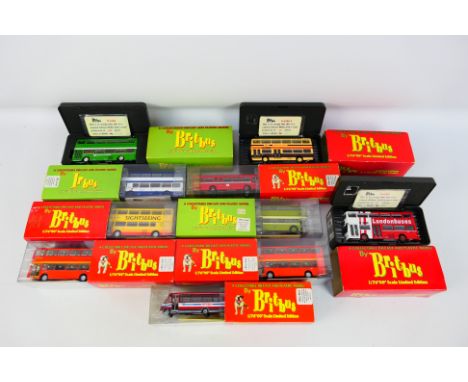 Britbus - Irbus - Diecast - An assortment of 10 Diecast 1/76 scales Britbuses including 3 limited edition items: N6103, N6205