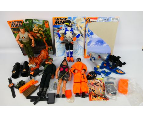Hasbro - Action Man - A collection of Action man including 5 x figures and some accessories. Some of the items have their ori