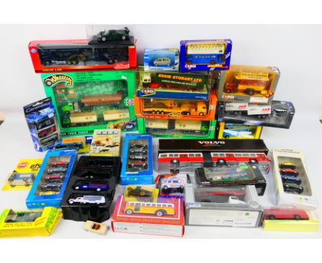 NZG - Cararama - Efsi - Other- A mainly boxed collection of diecast and plastic model vehicles in several scales. Lot include
