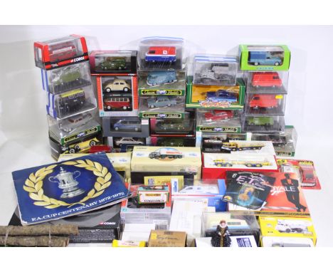 Corgi - Oxford - Solido - Ljn - Diecast - A collection of over 40 1/50 scale Corgi and Oxford diecast vehicles including Jame