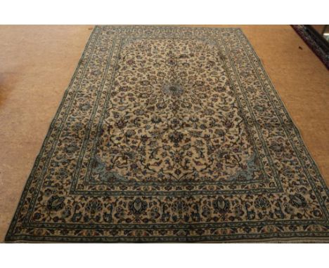   Tapijt, Keshan 296 x 200 cm.        Keshan carpet 296 x 200 cm.      