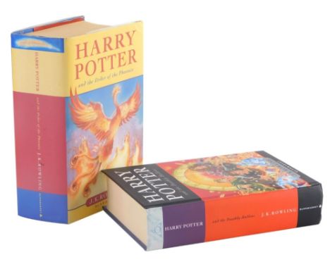 Rowling, J.K. Harry Potter and The Order of The Phoenix, first edition hardback, published by Bloomsbury, ISBN number 0747551