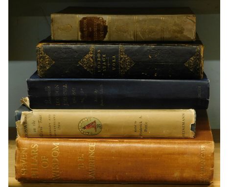 A collection of antiquarian books, to include Boswell's on the Grand Tour and London Journal, Laurence (TE) Seven Pillars of 