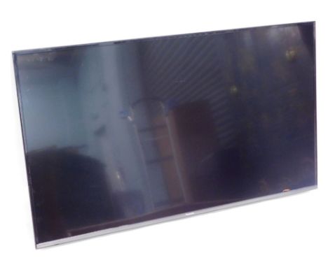 A Panasonic 55" LCD TV, with stand and wall bracket, with cable and remote, etc.