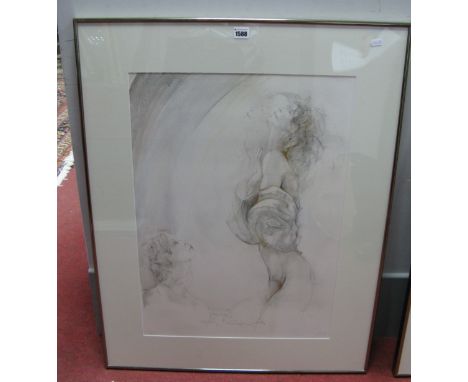Jurgen Gorg Limited Edition Colour Print, 'Near The Rainbow' 107 of 225, 66.5 x 48cm pencil signed and dated '89.
