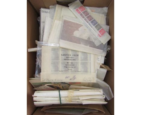 GB pre-decimal mint stamps, first day and event covers and presentation packs, much duplication