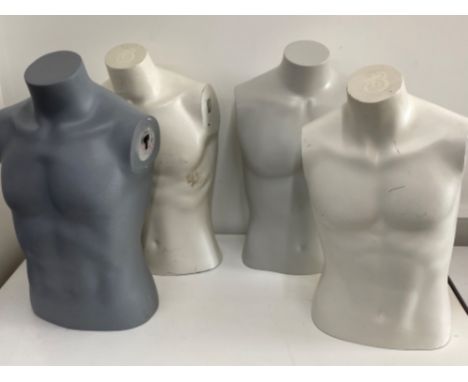 4x shop mannequin torsos