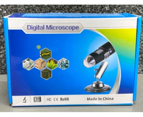 USB Digital microscope camera (8 lens), perfect for jewellery, coins, prints etc - high resolution &amp; low power