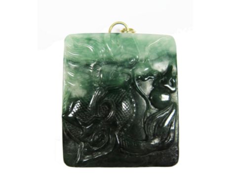 A jade pendant