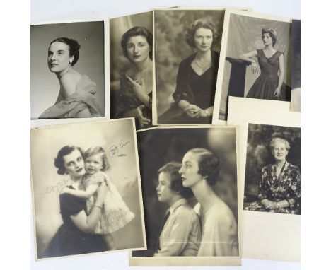 Bertram Park, group of society portrait photographs 