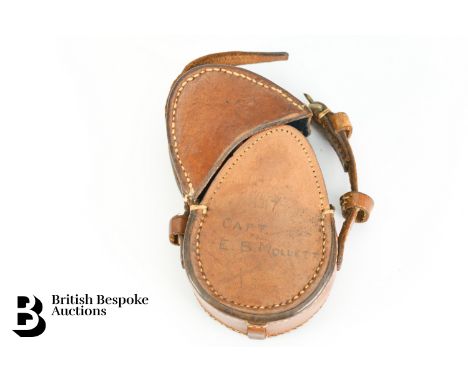 WWI era military issue prismatic marching compass Verners pattern by J. Wardale &amp; Co nr 96239 dated 1918 presented in a F