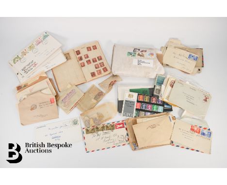 GB and Commonwealth stamps contained in three albums and a booklet. The two Simplex albums contains some pages of India, Iraq
