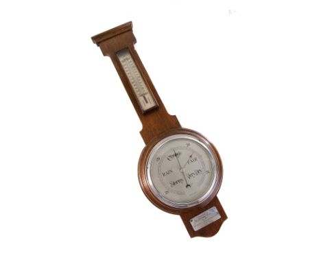 A presentation thermometer barometer, presented by Petworth & District Association 1949