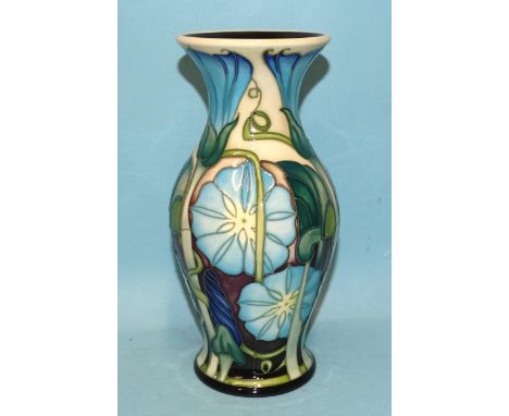 A Moorcroft vase, Entwined, designed by Emma Bossons, 19.5cm high, ©2007, 226/7.