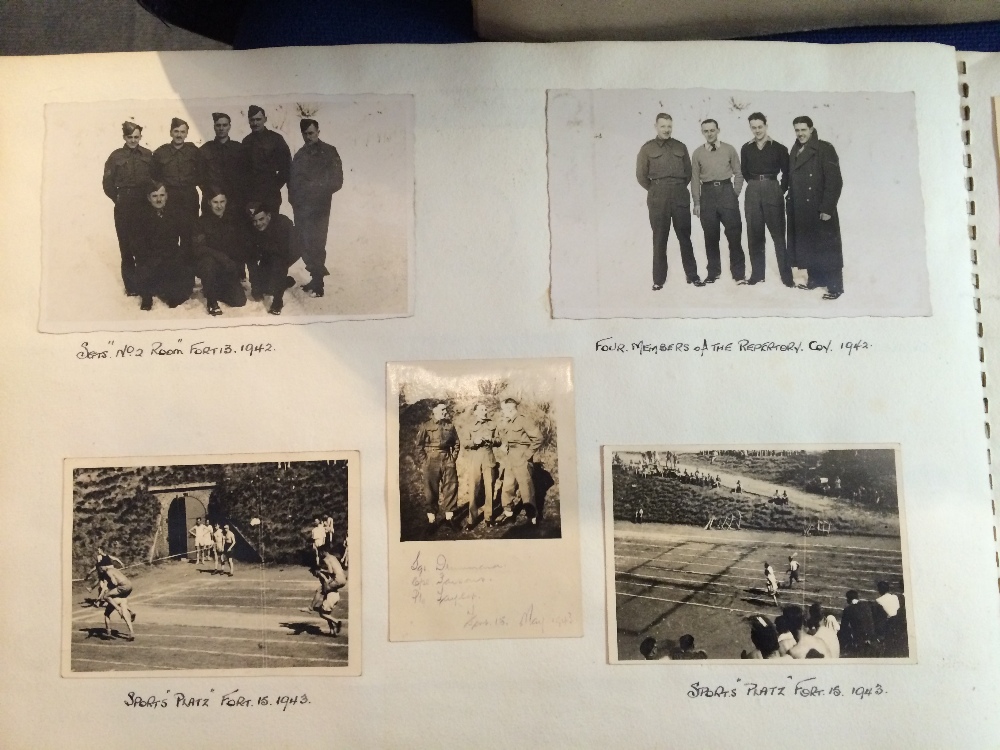 A rare World War II Prisoner of War photograph album Stalag XXA Thorn ...