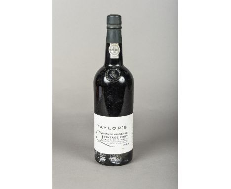Taylor's Quinta de Vargellas Vintage Port 1984 Single bottle.   CONDITION REPORTS:  Generally in good condition, expected wea