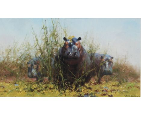 David Shepherd, "Sunday Best", limited edition signed print, 340/650, image size 9"x 16", overall size 13.5" x 20".