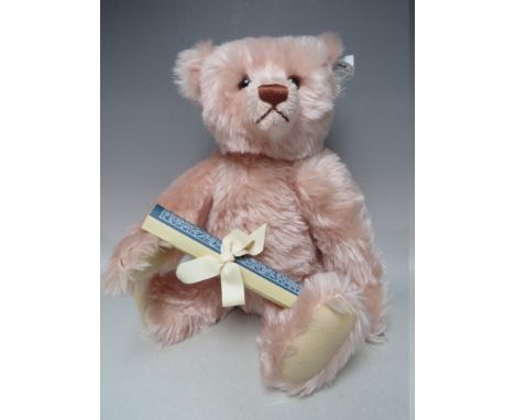 A STEIFF LIMITED EDITION MOHAIR ' TEDDY BEAR 1927 ROSE 48', number 1994 of 7000, white tag 407192, working growler, with box 