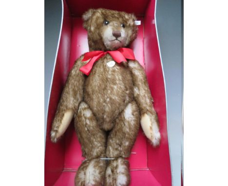 A STEIFF LIMITED EDITION MOHAIR 'ANNIVERSARY BEAR / TEDDY BEAR 1926', number 3311 of 5000, button in ear, white tag 407239, w