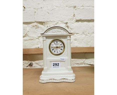 BELLEEK MANTLE CLOCK