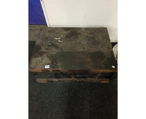 LINED ROYAL IRISH CONSTABULARY TRUNK