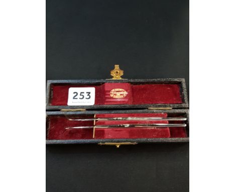 ANTIQUE MAYER.CO MEDICAL TOOLS BOXED