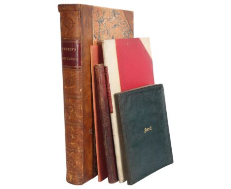 Camden's Brittania, published by Edmund Gibson Queens College Oxford, printed 1695 F, Collins London, later rebound marbled c