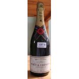 A bottle of Moet & Chandon champagne