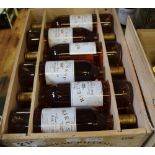 Chateau Rieussec Grand Cru Glasse Sauternes 1998, 12 bottles in original wooden case