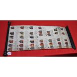 A College of Arms Pedigree Roll, hand painted on vellum, with Coats of Arms and calligraphic script