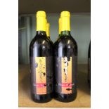 Six bottles of Kadarka Macedonian red wine