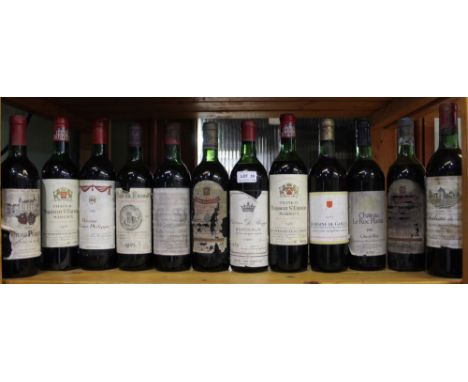 Twelve bottles of vintage Bordeaux from a Private Cellar clearance