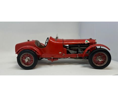 Renowned for its high quality products, this metal and resin Pocher model has removable engine covers, spoke wheels and rubbe