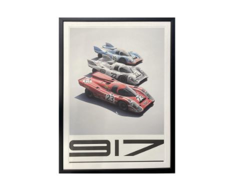 Introduced in 1969, Porsche quickly developed the 917 flat-12 to become one of the most recognisable and competetive cars tha