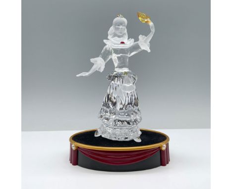 Second edition of the Masquerade trilogy available only to SCS members. Clear crystal figurine holding yellow crystal mask ad