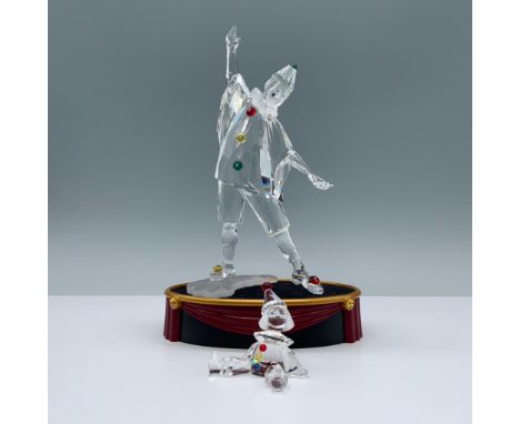 Includes 1 Annual Edition figure part of the Masquerade trilogy, features clear crystal figural with satin crystal face and c