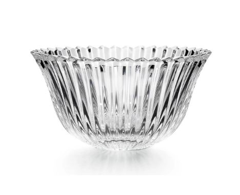 A stunning crystal bowl from the Mille Nuits collection, featuring a beautifully fluted design that adds elegance to any tabl